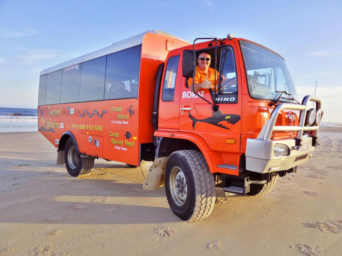 Experience 4WD on the beach, it's an adventure!