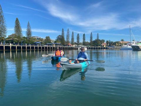 Marina and Markets - Beginner Tour (Water Bikes/Kayak)