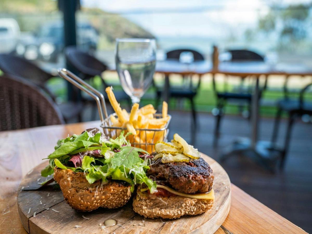 Beaches Restaurant Grass Fed Beef Burger