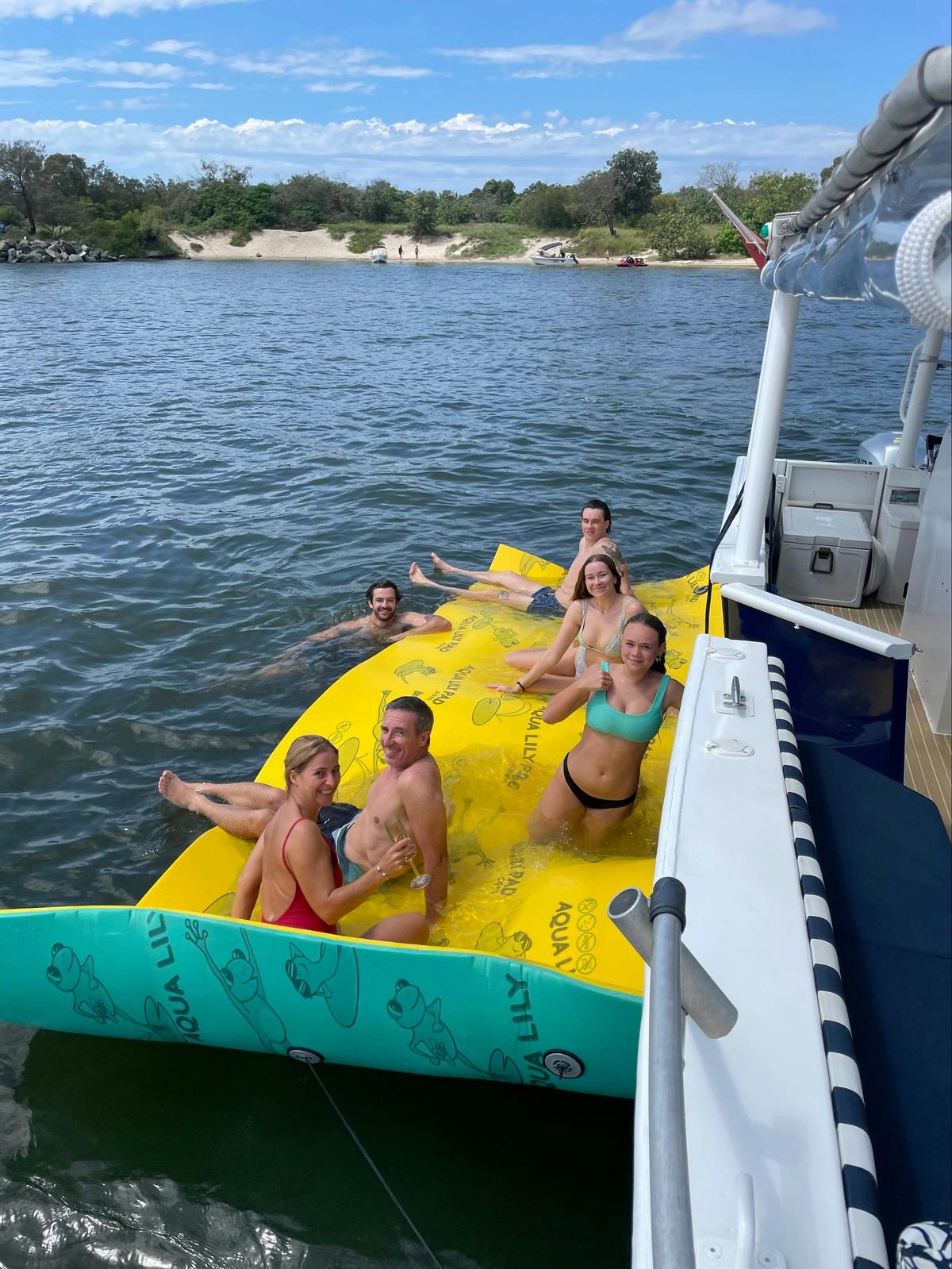 Aqua Mat alongside Beachcomber