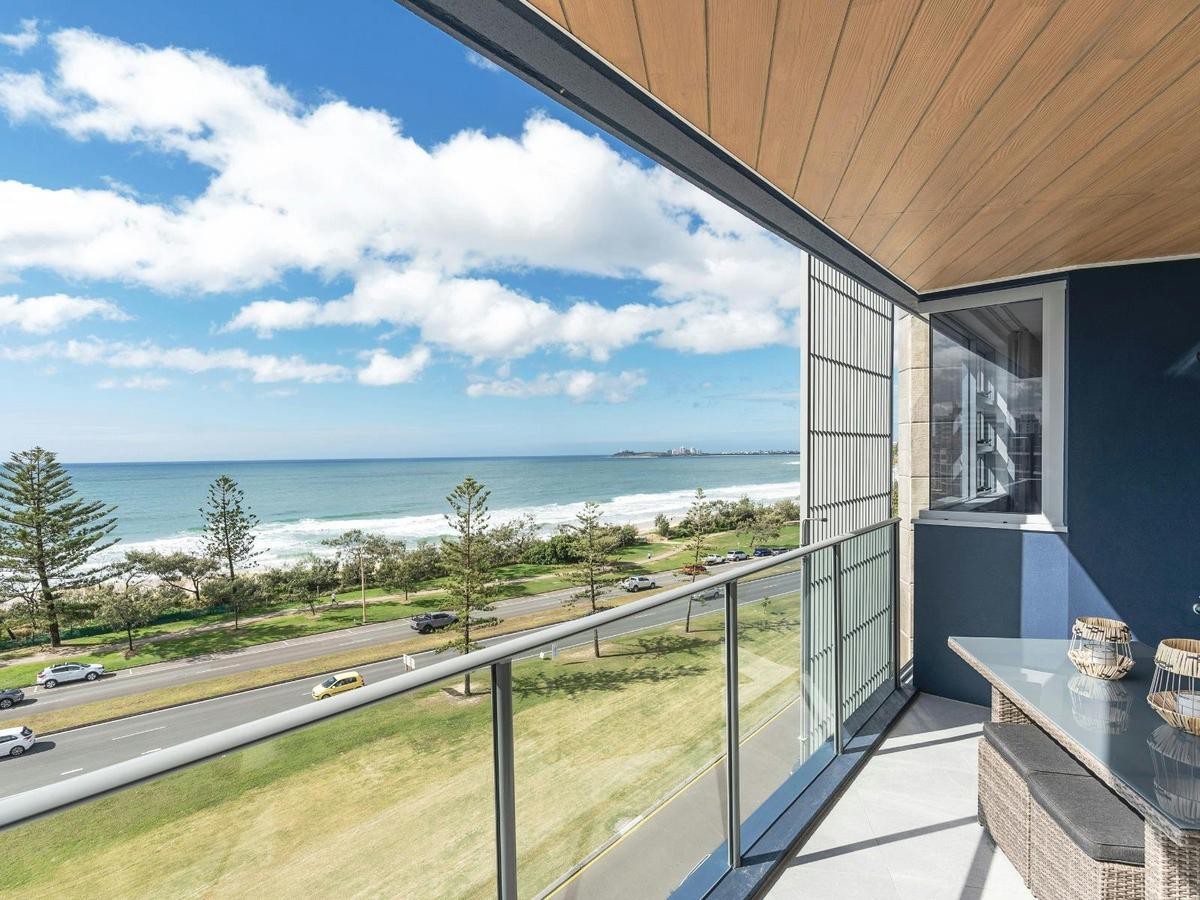 Sweeping ocean views from the balcony