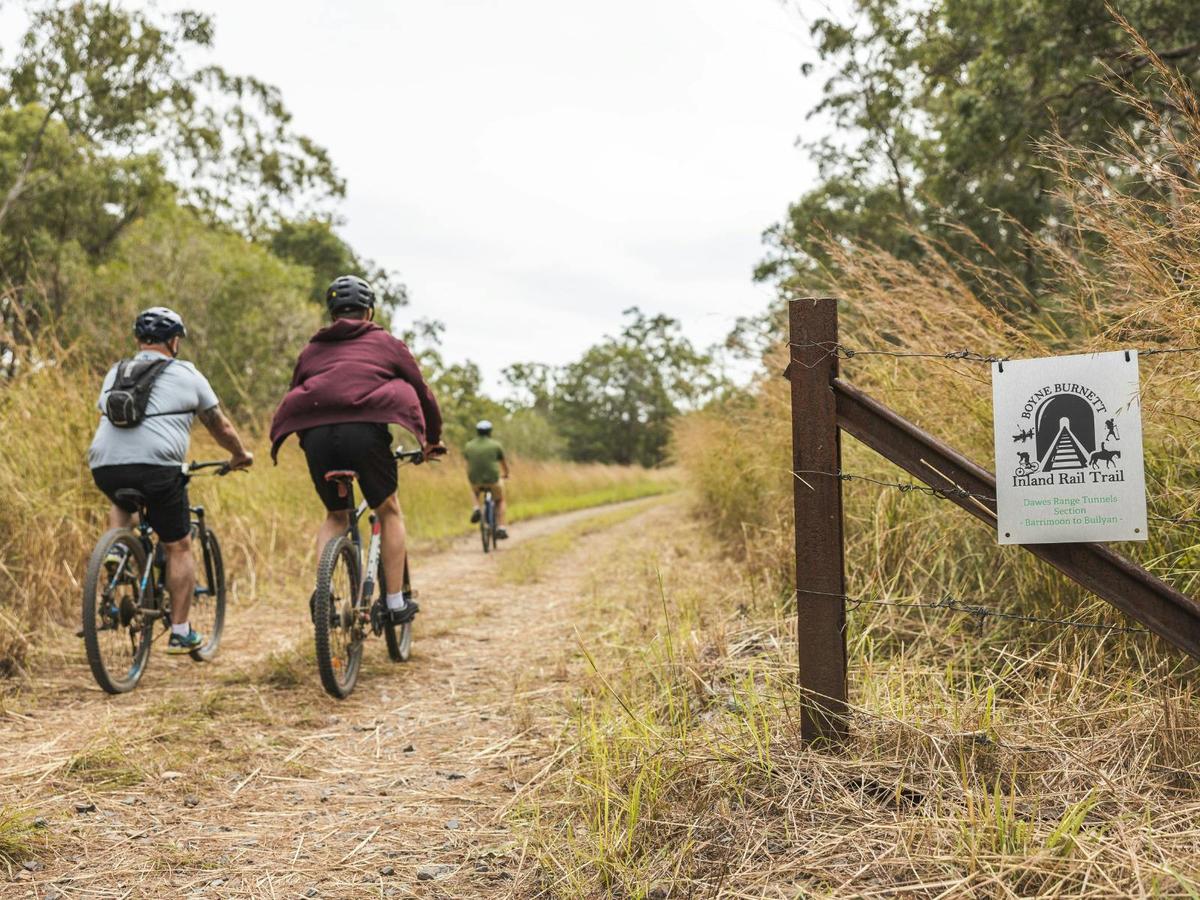 Boyne Burnett Inland Rail Trail Supported Cycle Tour