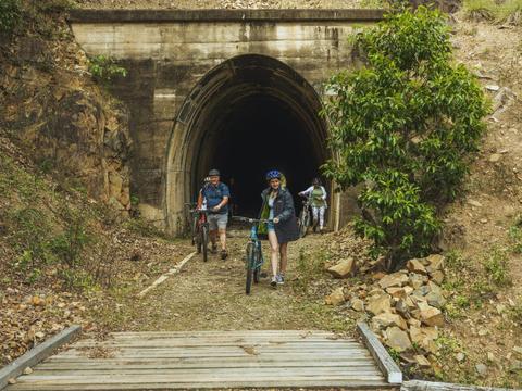 Boyne Burnett Inland Rail Trail Supported Cycle Tour