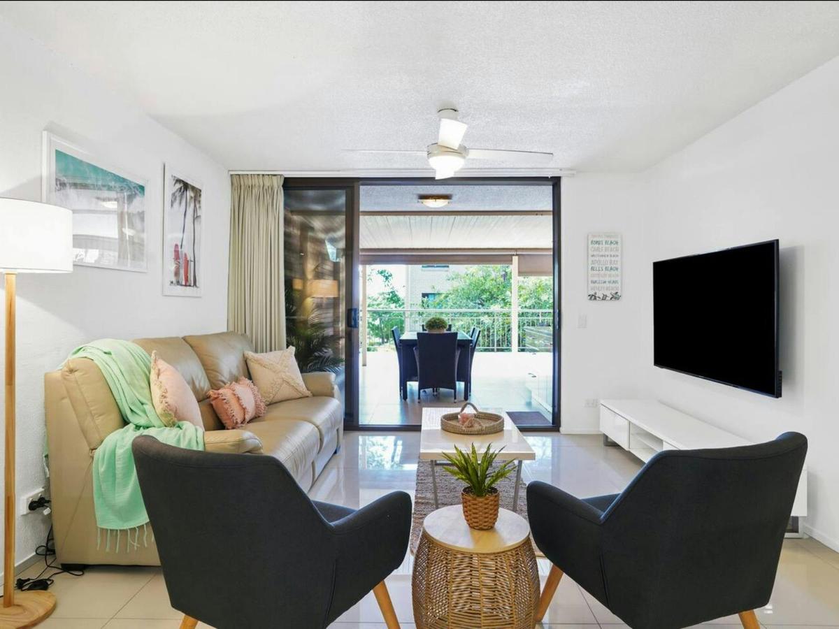 Living room with balcony access