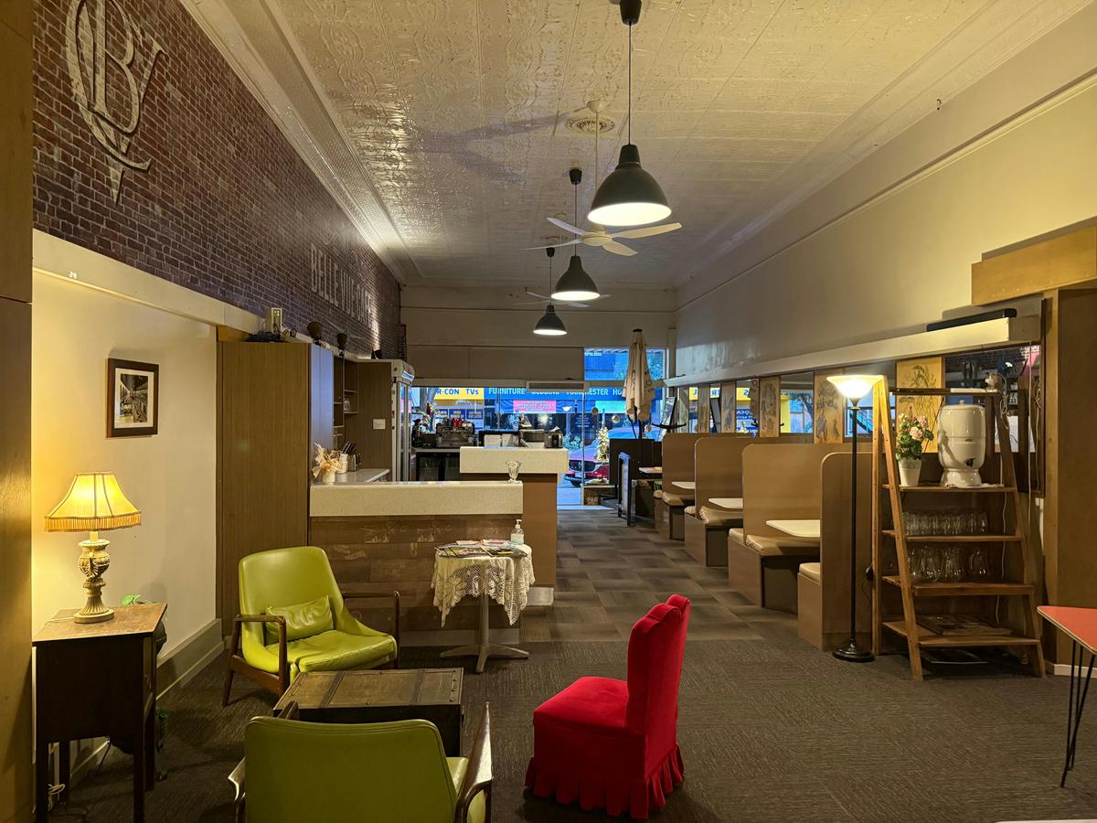 Inside - booths