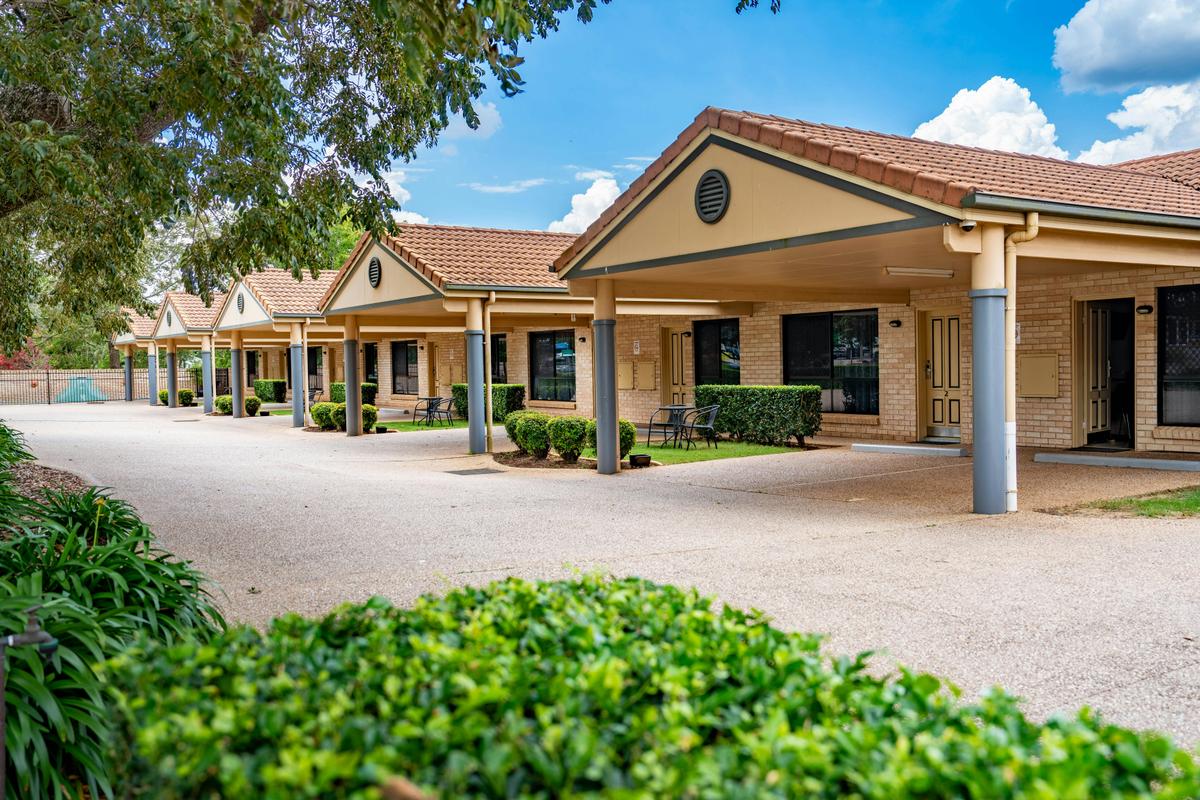 Motel Rooms at the front of the property