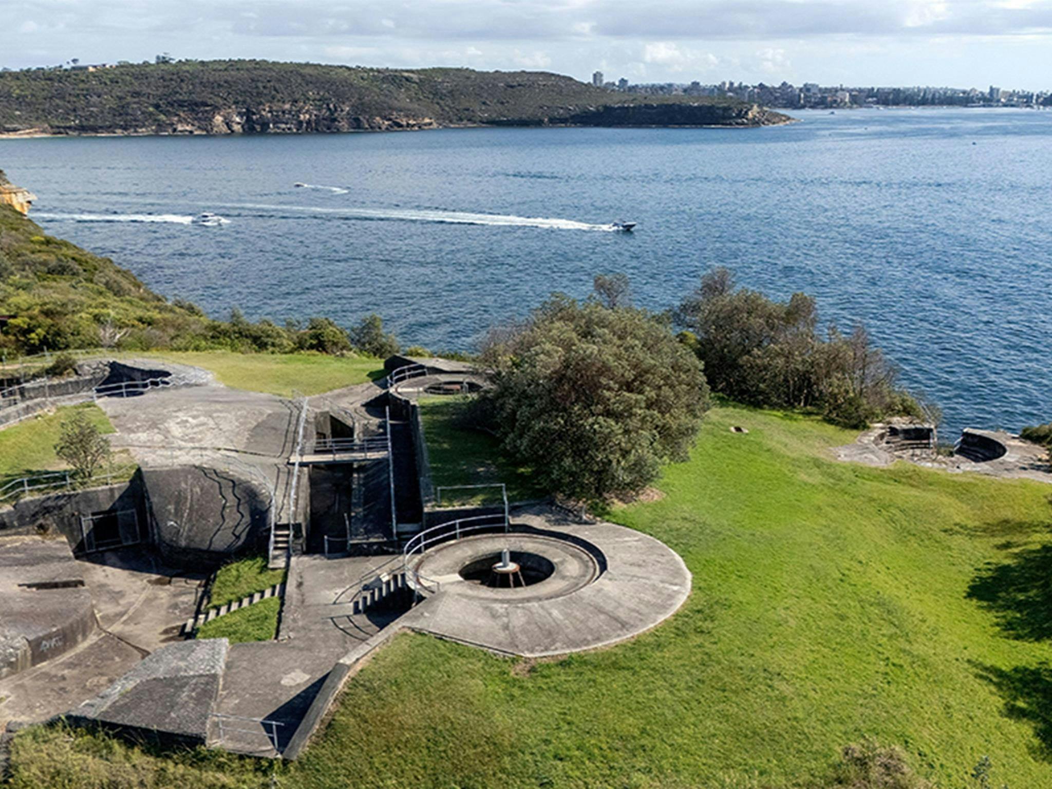 Middle Head – Gubbuh Gubbuh's military fortifications in Middle Head, Sydney Harbour National Park.