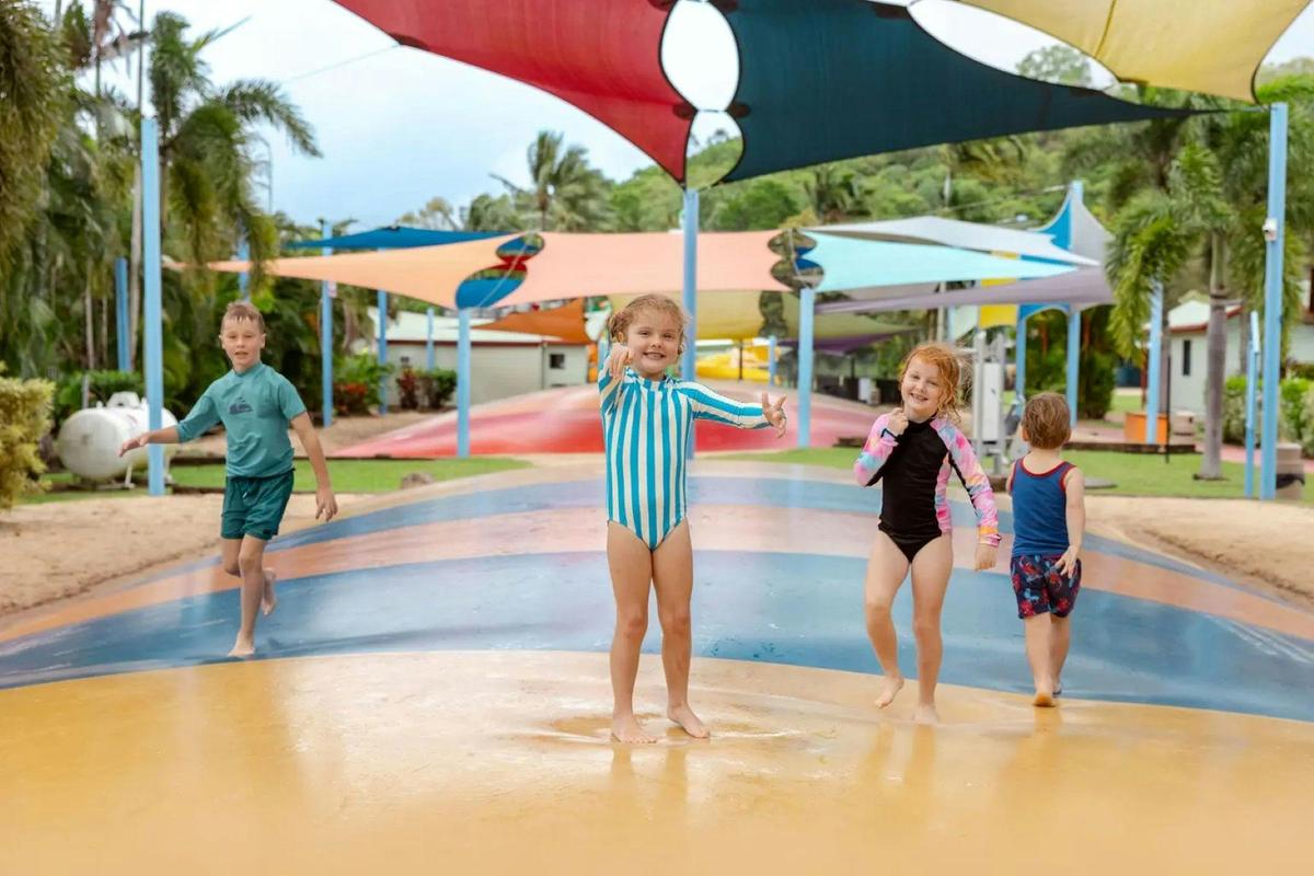 Ingenia Holidays Cairns Coconut Jumping Cushion