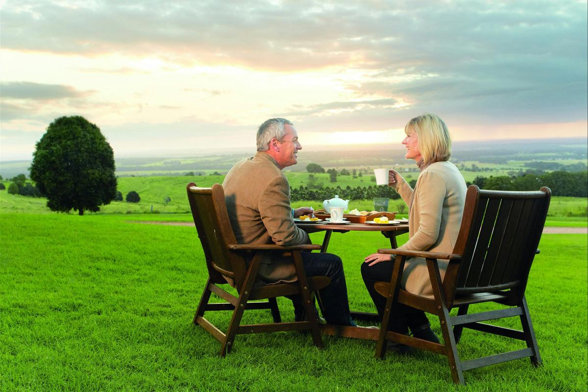 Afternoon tea, Bethany Cottages