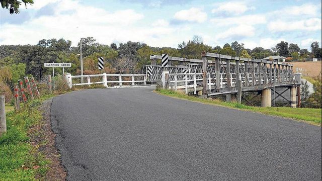Middle Falbrook Bridge over Glennies Creek