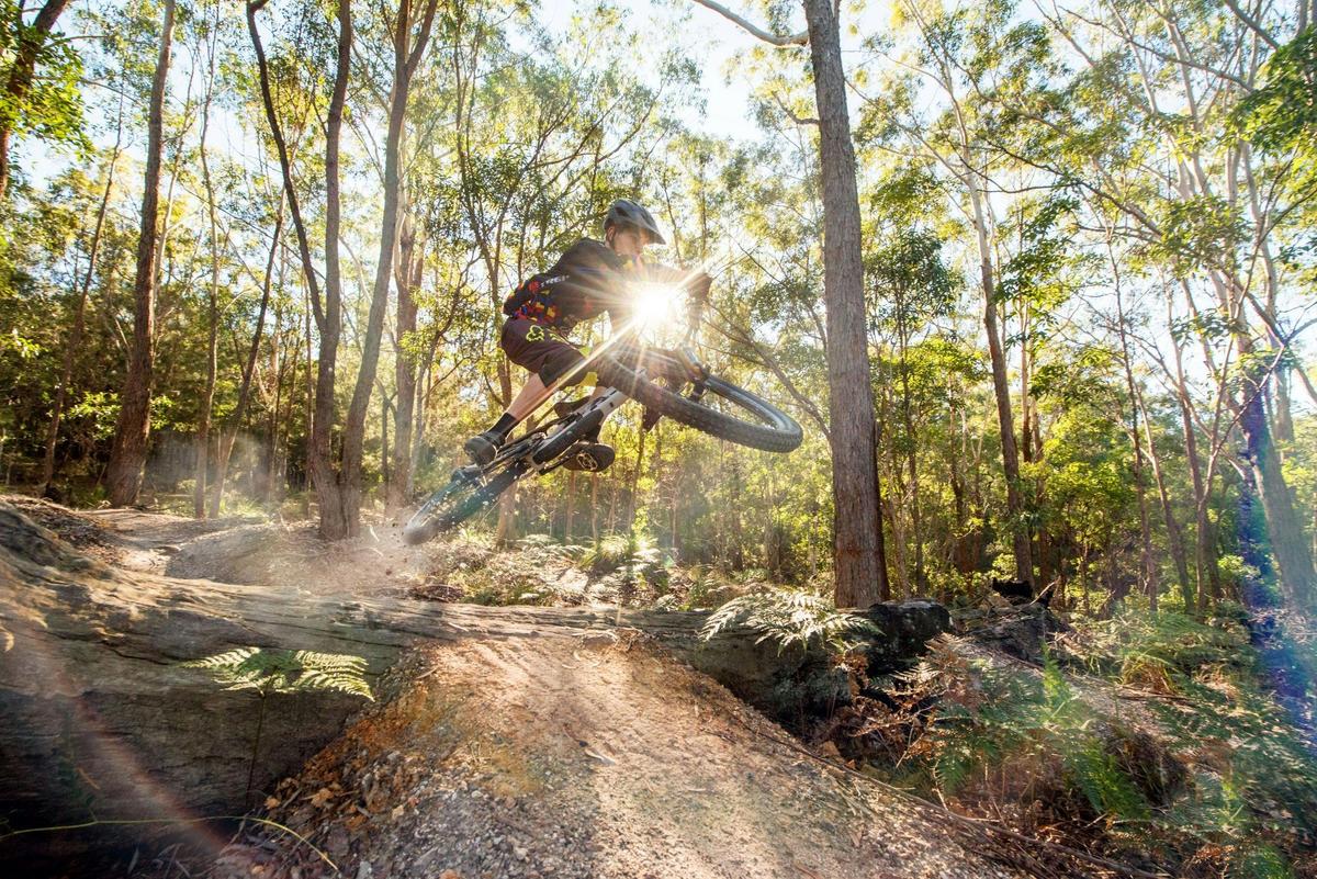 Catch the action on Bayview Conservation Area trails — perfect for mountain biking enthusiasts.