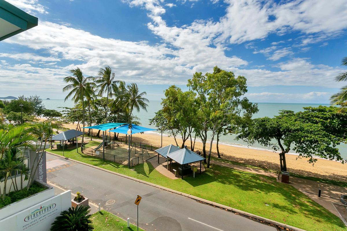 Trinity Beach directly opposite
