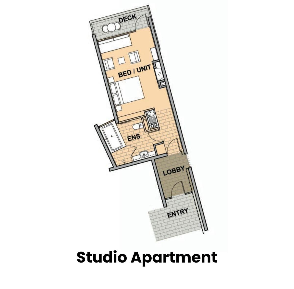 Sky Lodge Studio Apartment