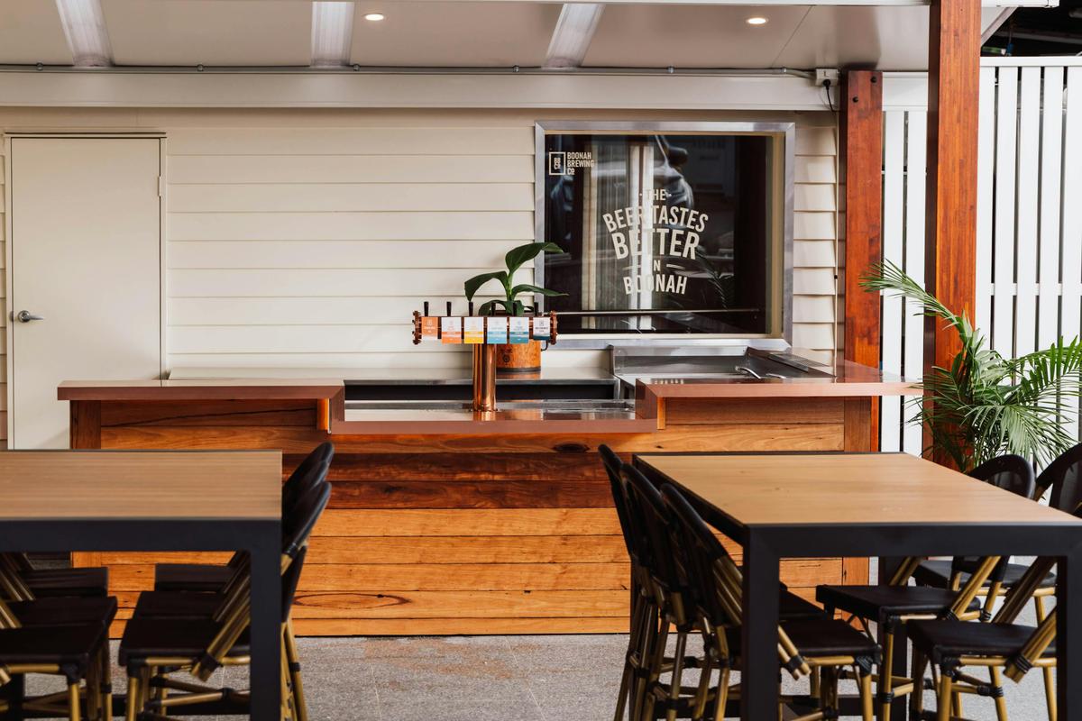 Beer garden