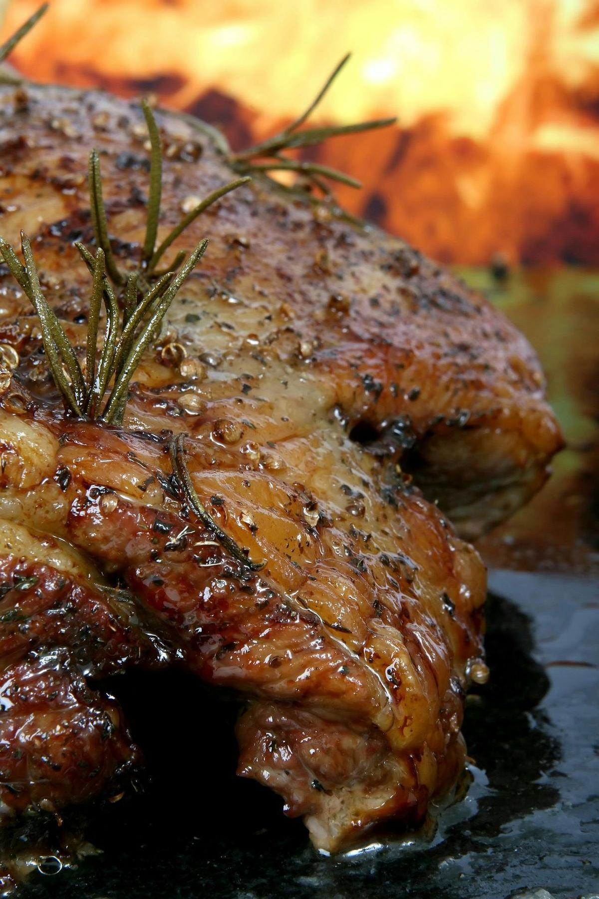 Slow Roasted suckling lamb