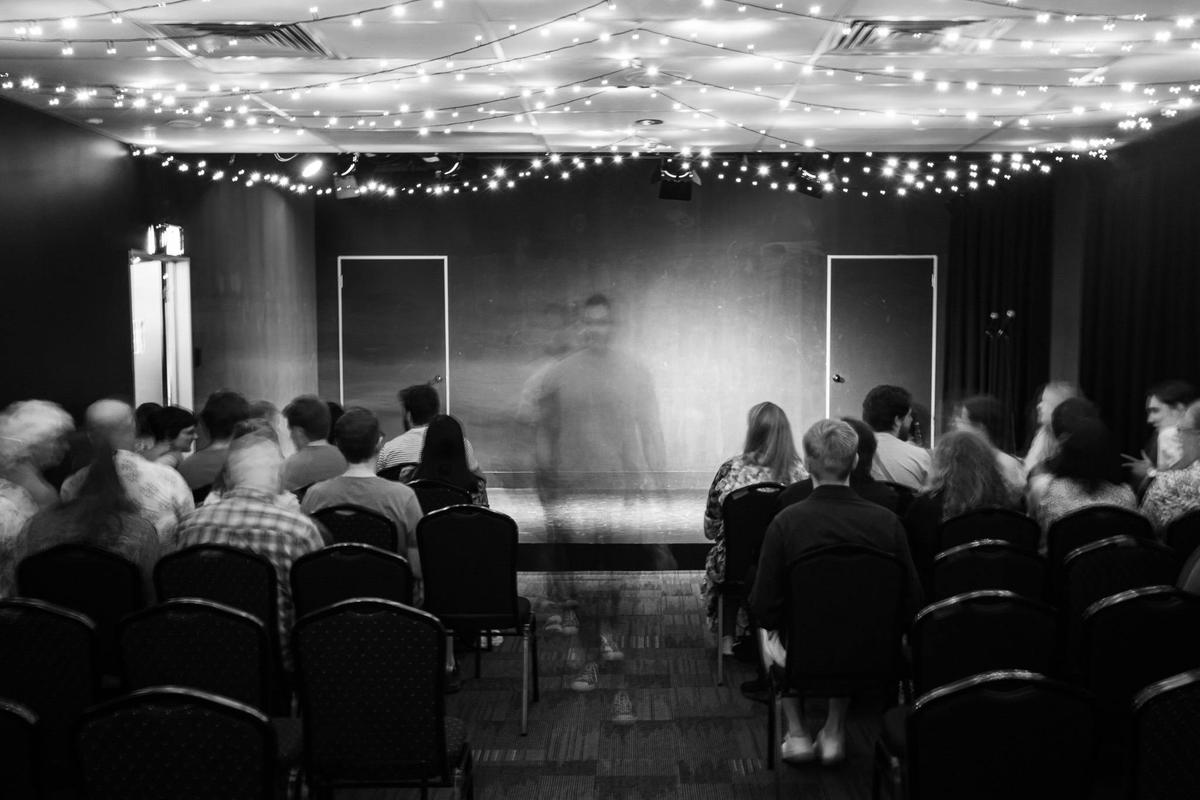 The Theatre is open and the audience arrives