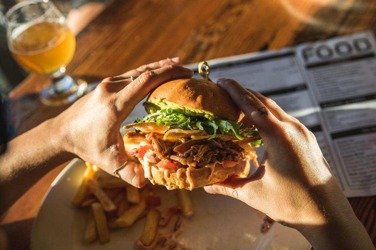 End the day with one of our signature burgers