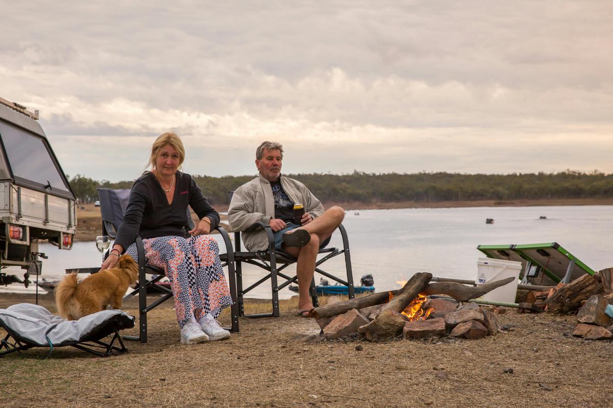 Camping at Boondooma Dam