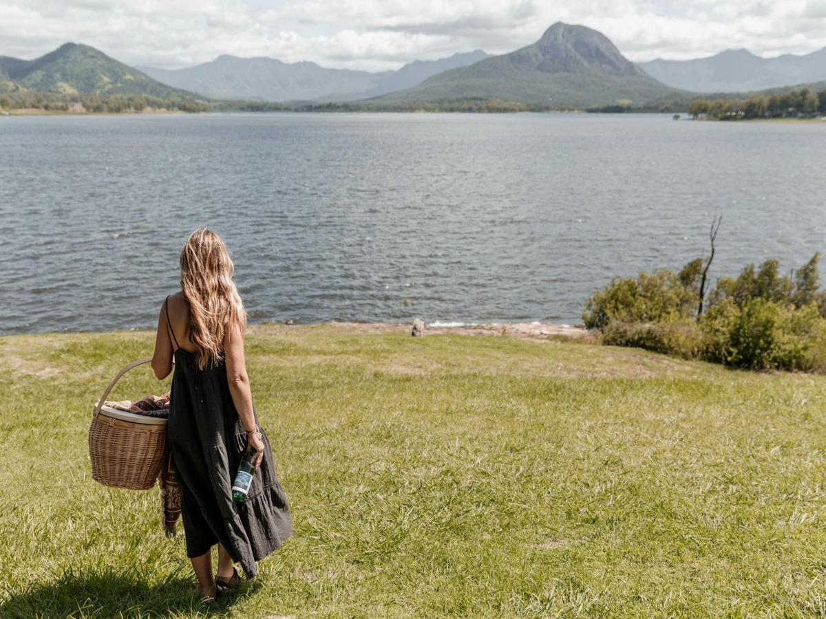 Picnic at Lake Moogerah near Boonah, within the Scenic Rim