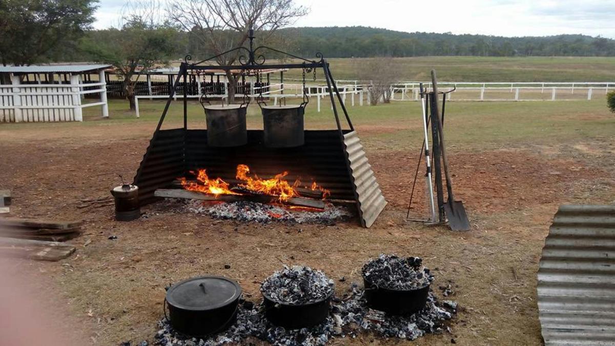 Ask us about our camp oven catering options! A special treat for large groups!