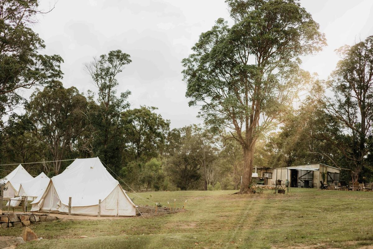 Glamping in nature