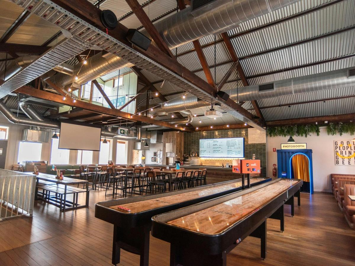 Top floor at Fortitude Valley