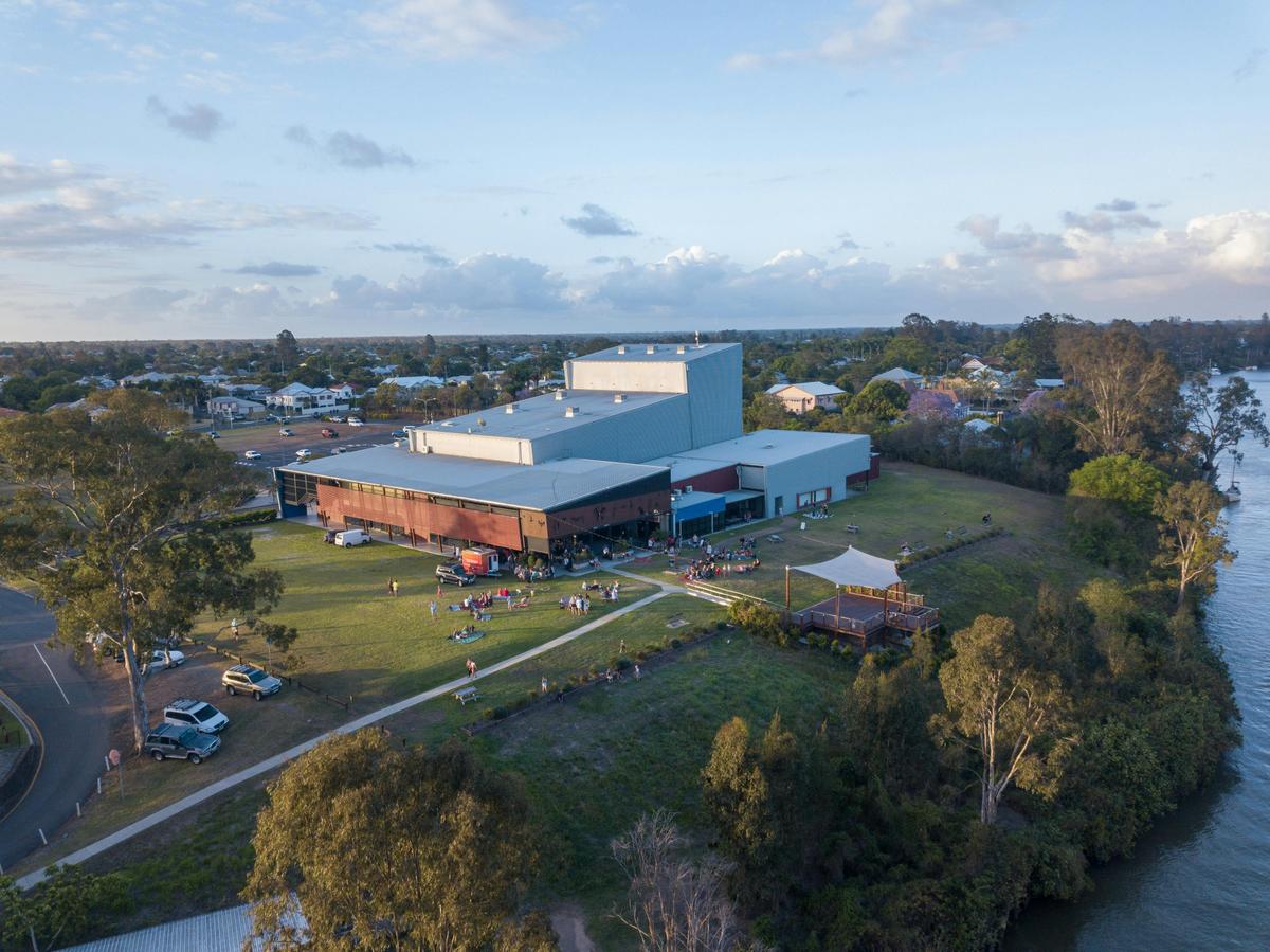 Brolga Theatre Aerial View