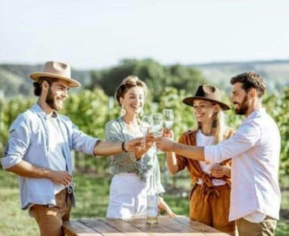 Wine with friends