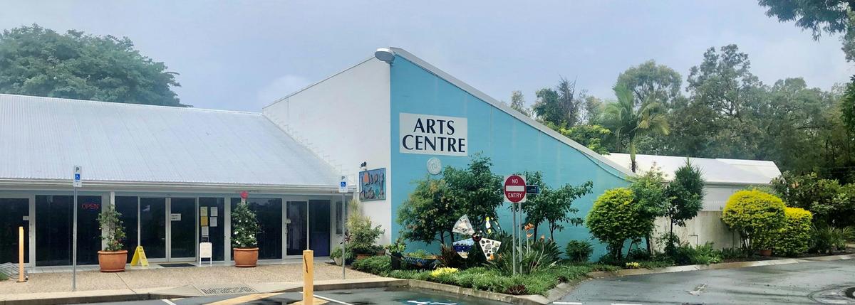 Main building of Bribie Island Community Arts Centre