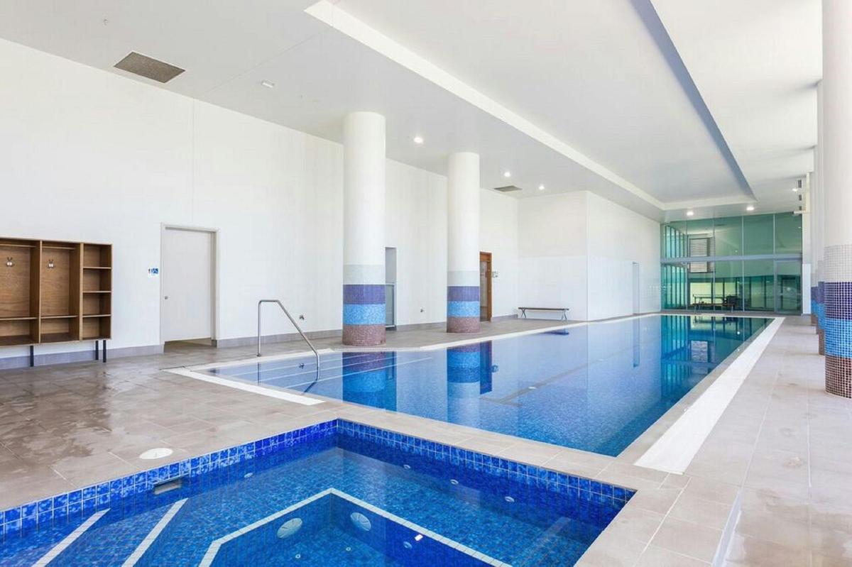 Indoor Lap Pool and Spa
