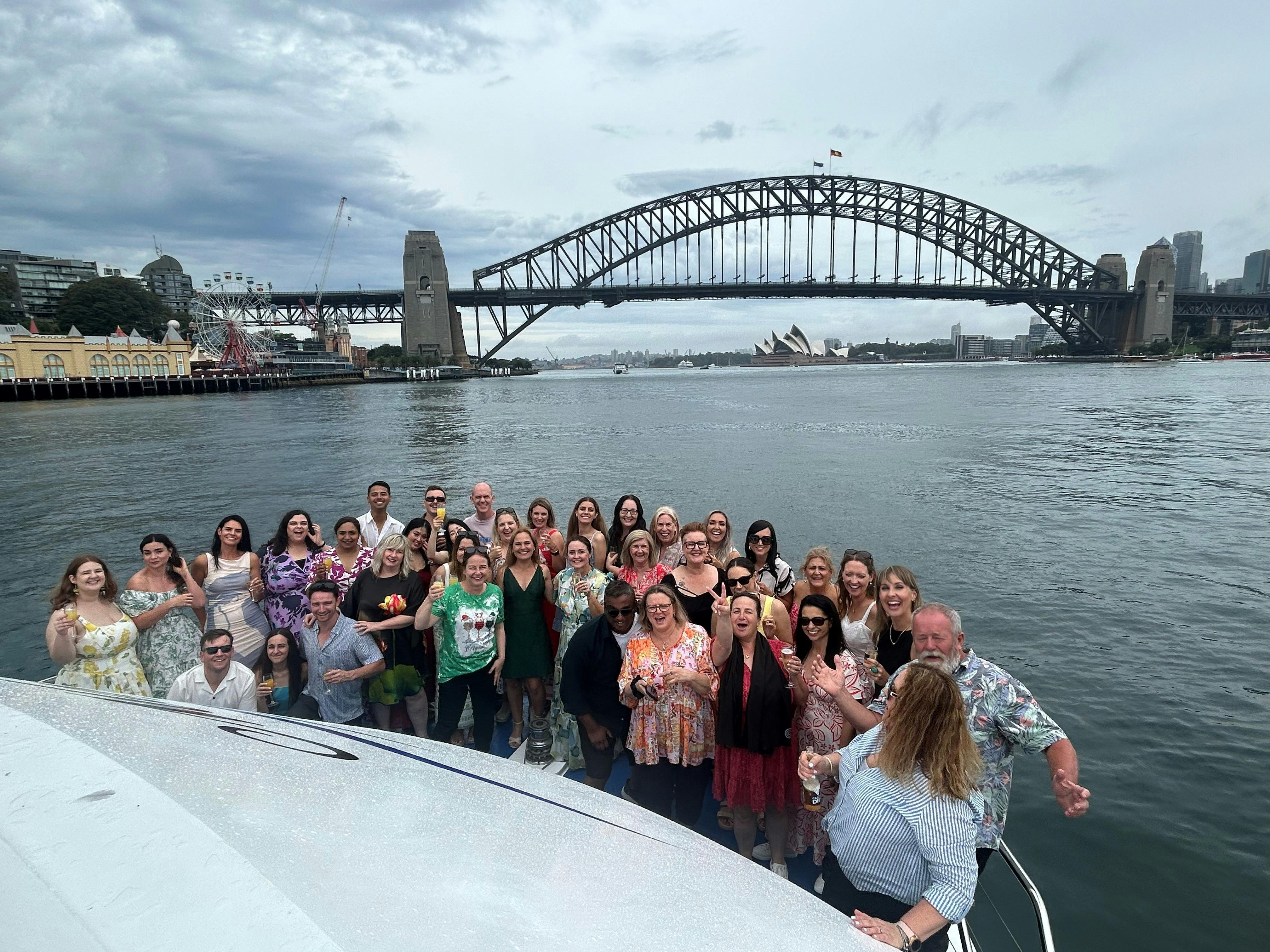 Loving Sydney harbour on the MAGIC