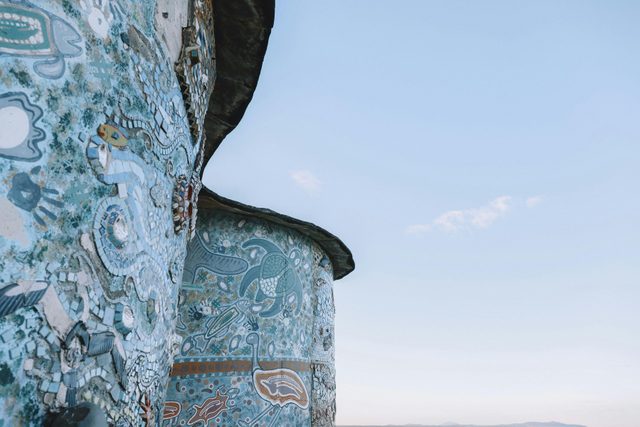 Milton Budge Mural Water Towers