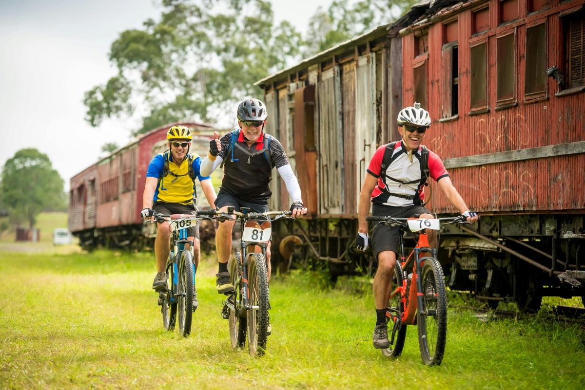 Linville Station Train Carriages