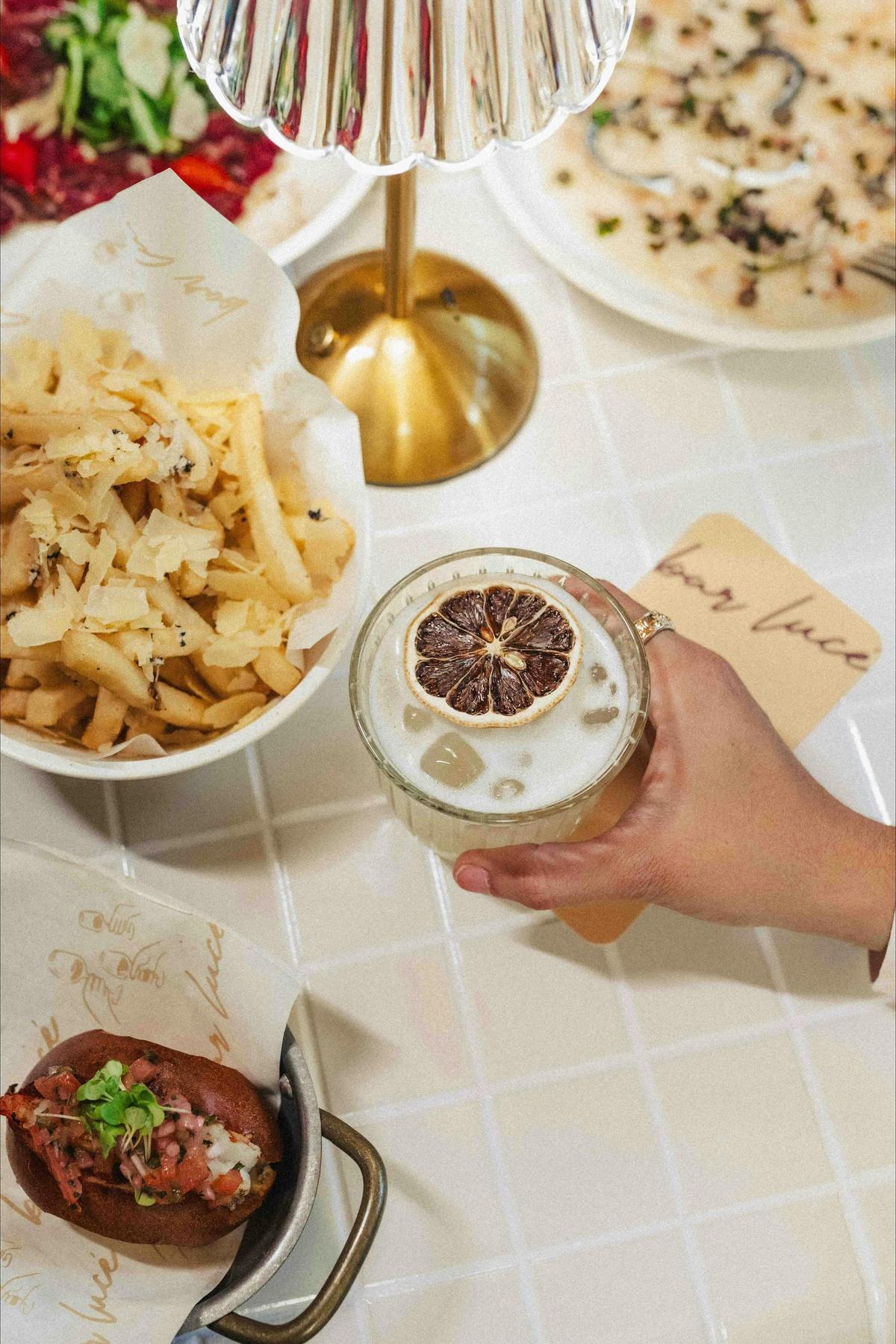 cocktails and canapes