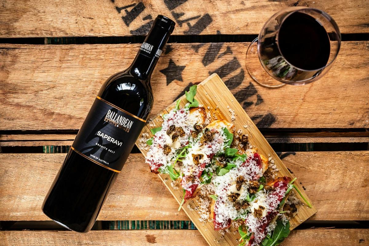 Strangebird wines on the wine list
