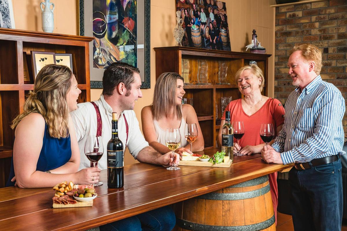 Wine tasting & platters