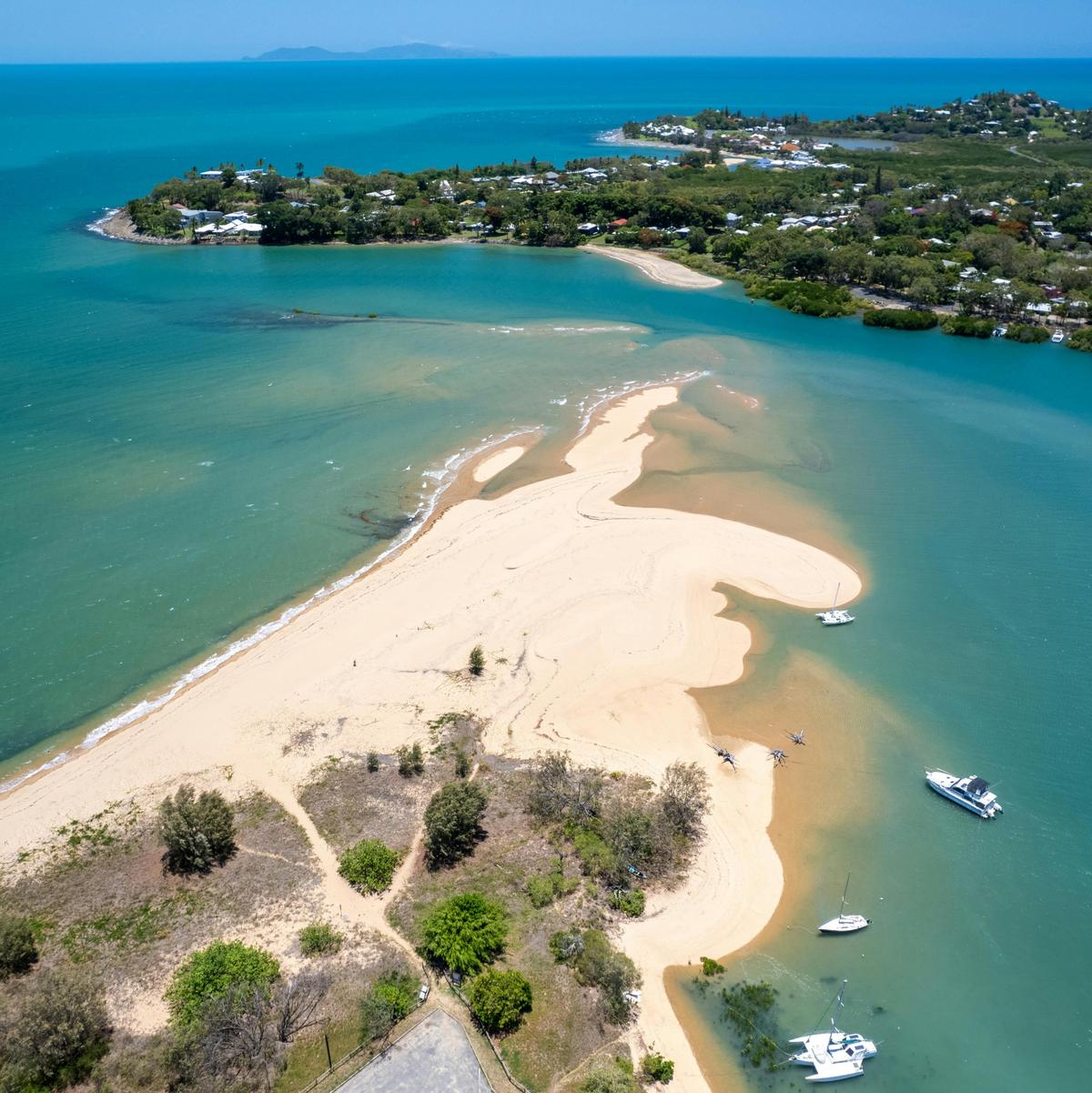 Aerial View of Bucasia Beach