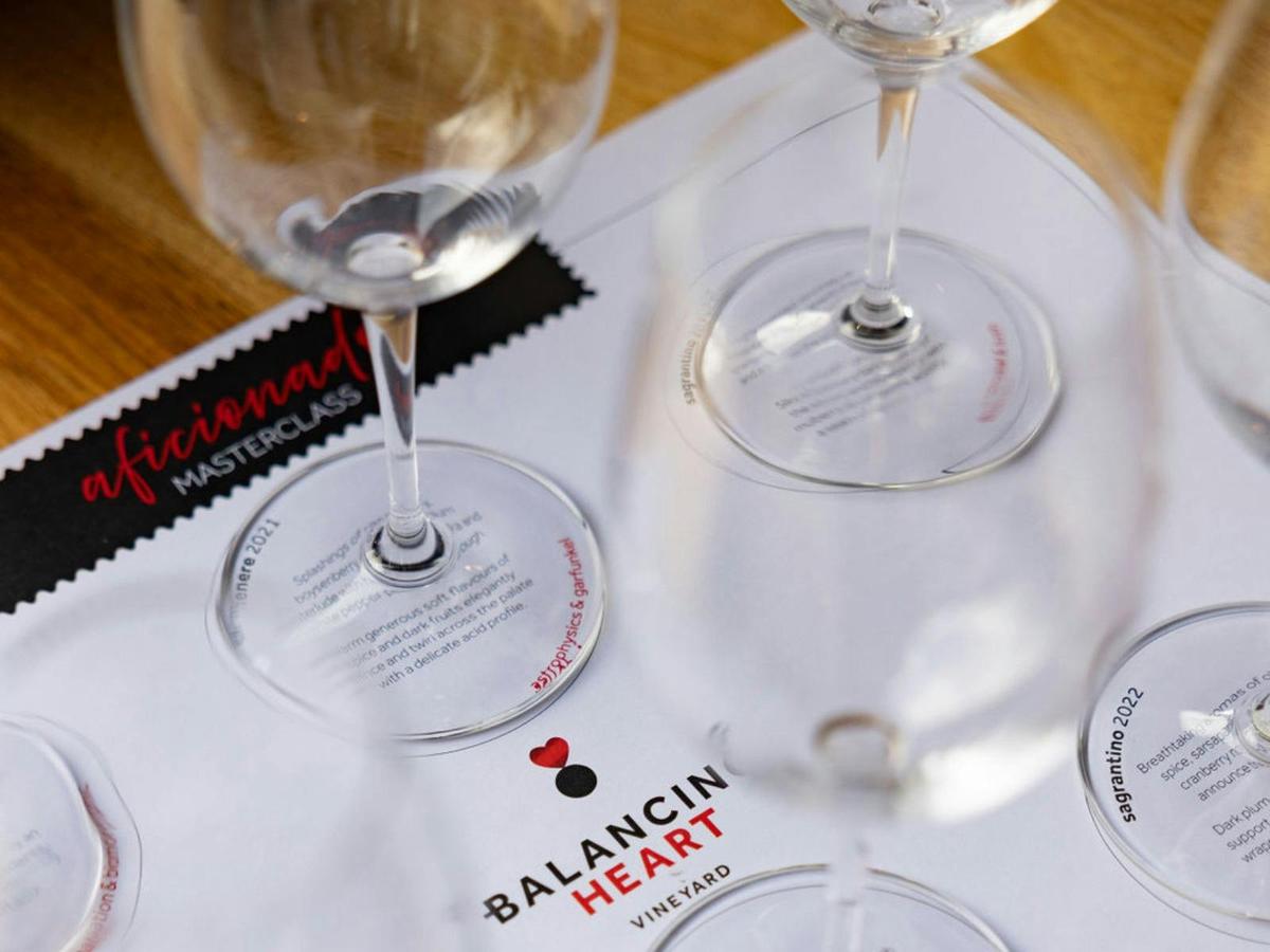 Balancing Heart Vineyard Wine tasting Experience