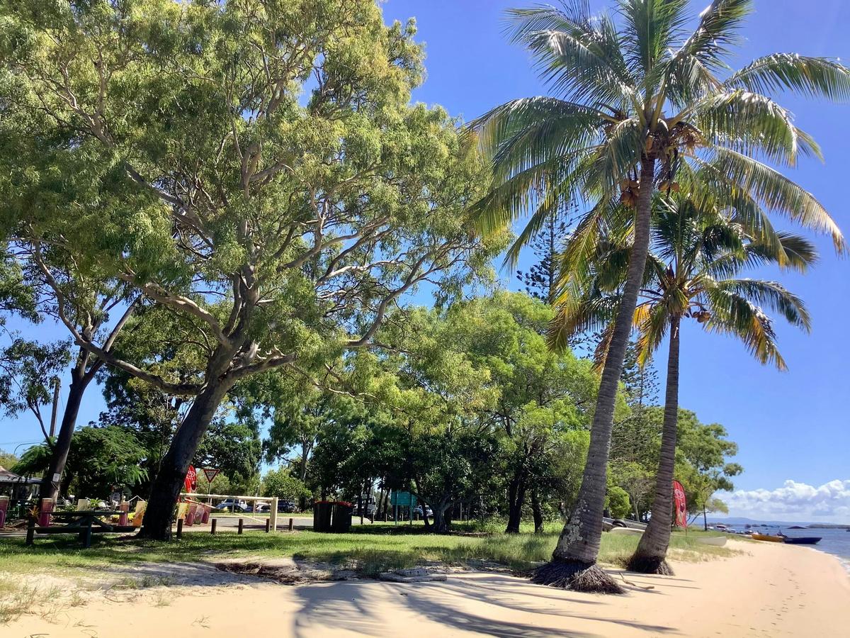 Beach at Bribie Beach Shack