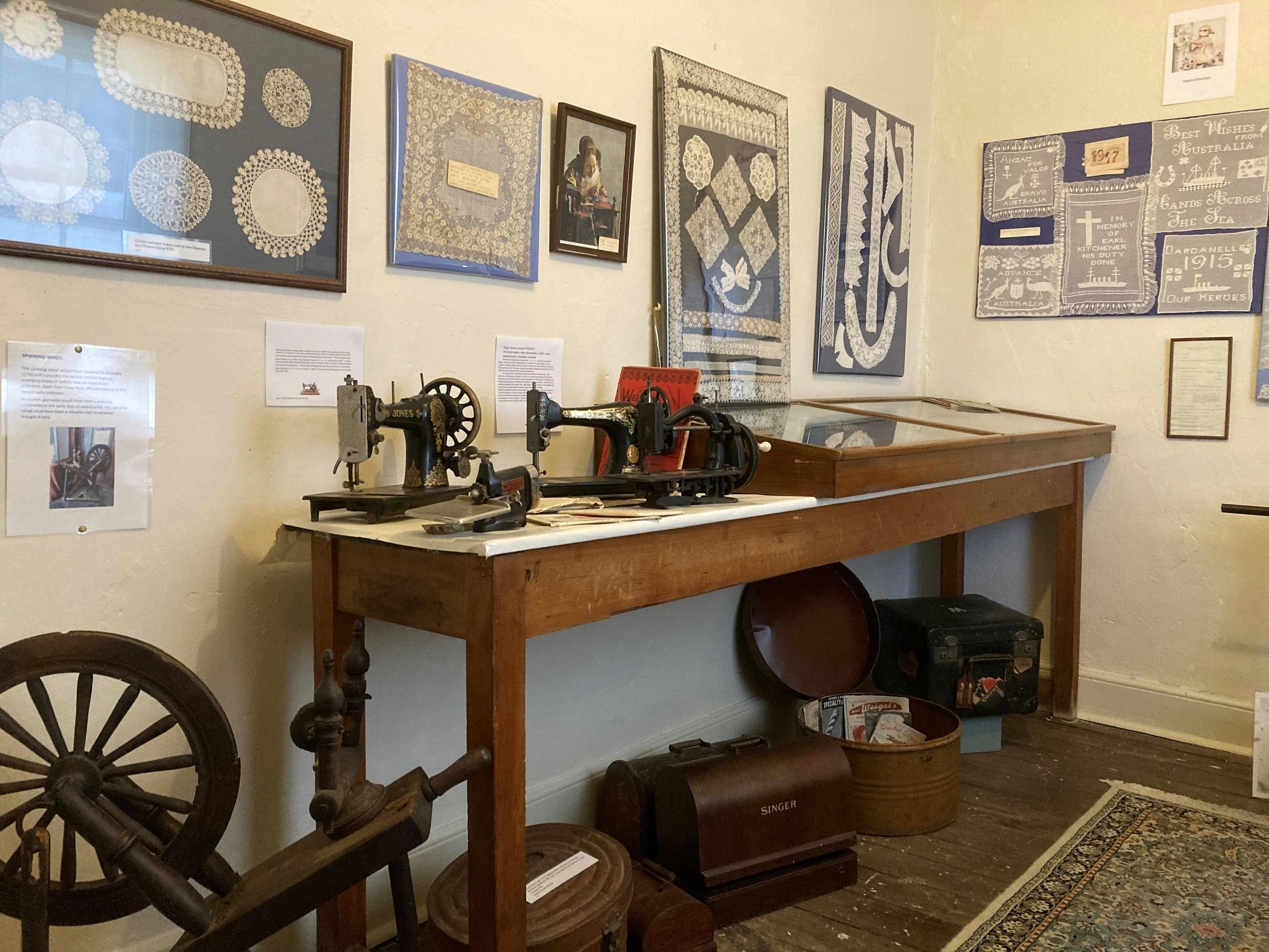 Arts and Crafts display