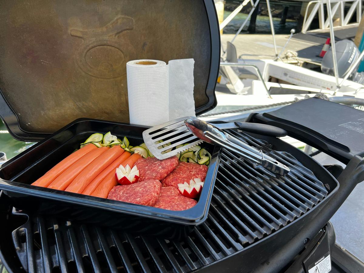 BBQ Hire and Food Platters Available with Advanced Booking with your Cairns Boat Hire Booking