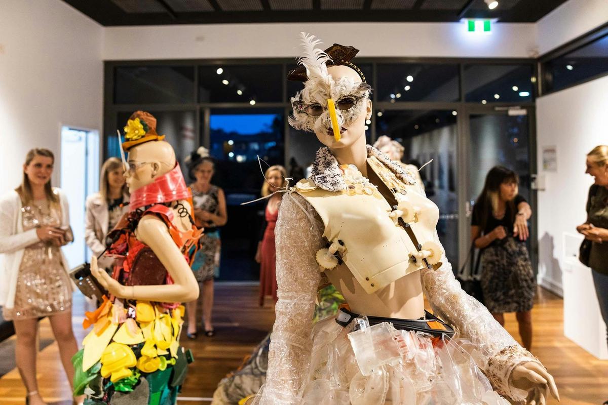 Mannequin art, exhibited at Bribie Island Seaside Museum