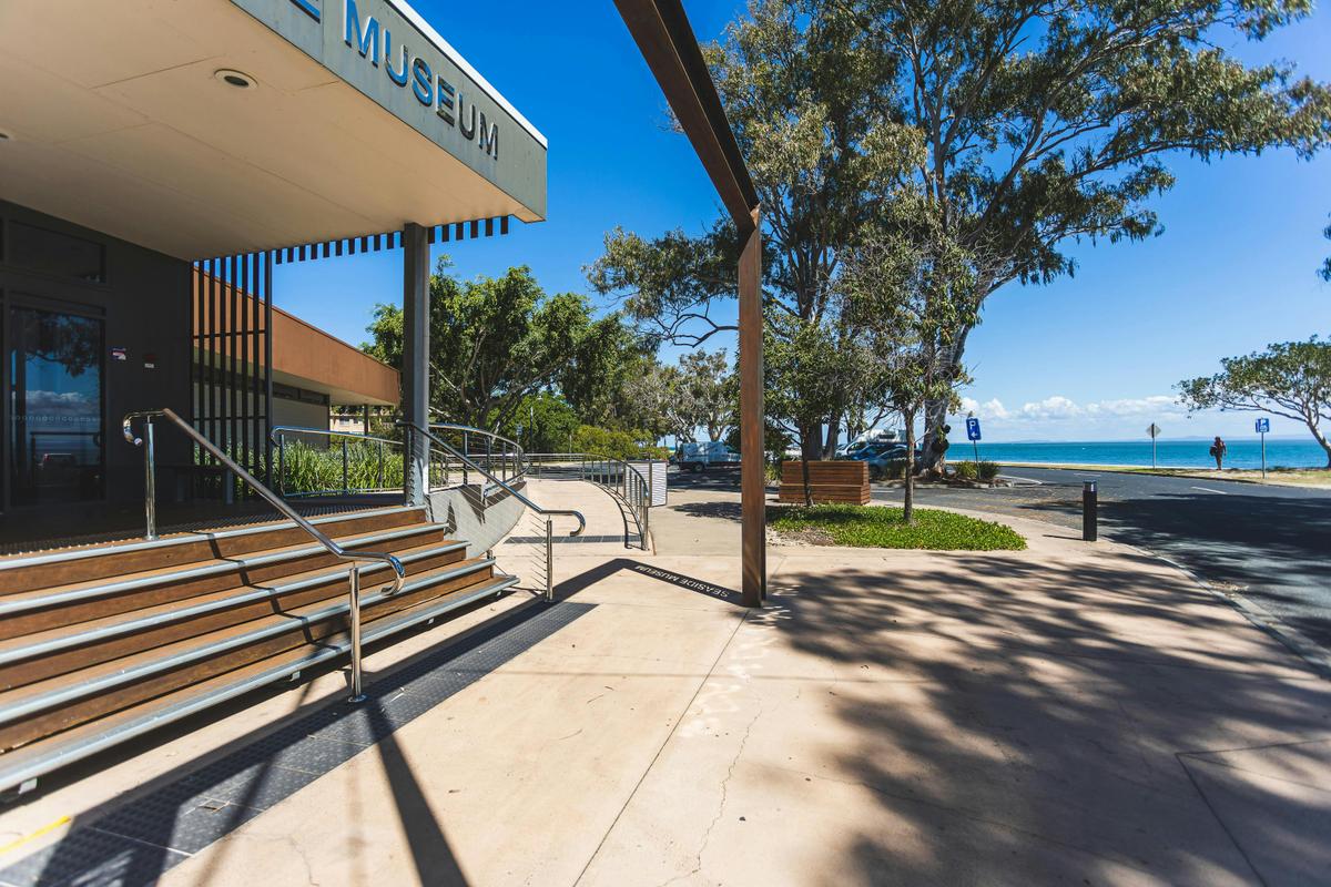 Bribie Island Seaside Museum entrance
