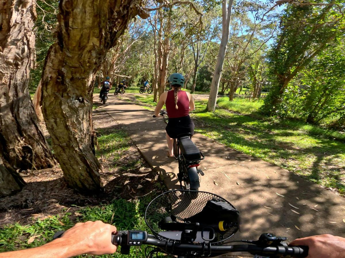 Self Guided Fat Tire Noosa North Shore Beach Ride