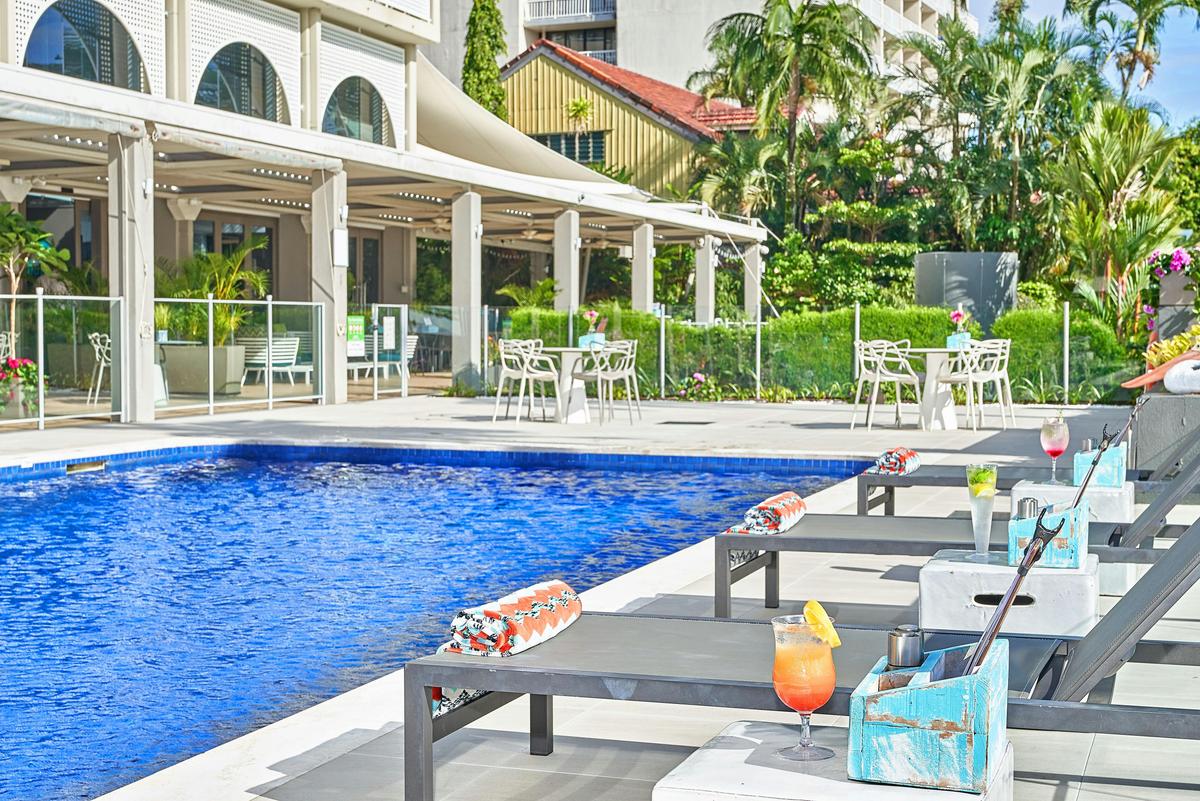Poolside