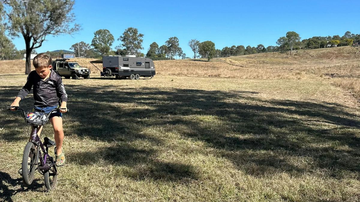 Camp Life By The Creek