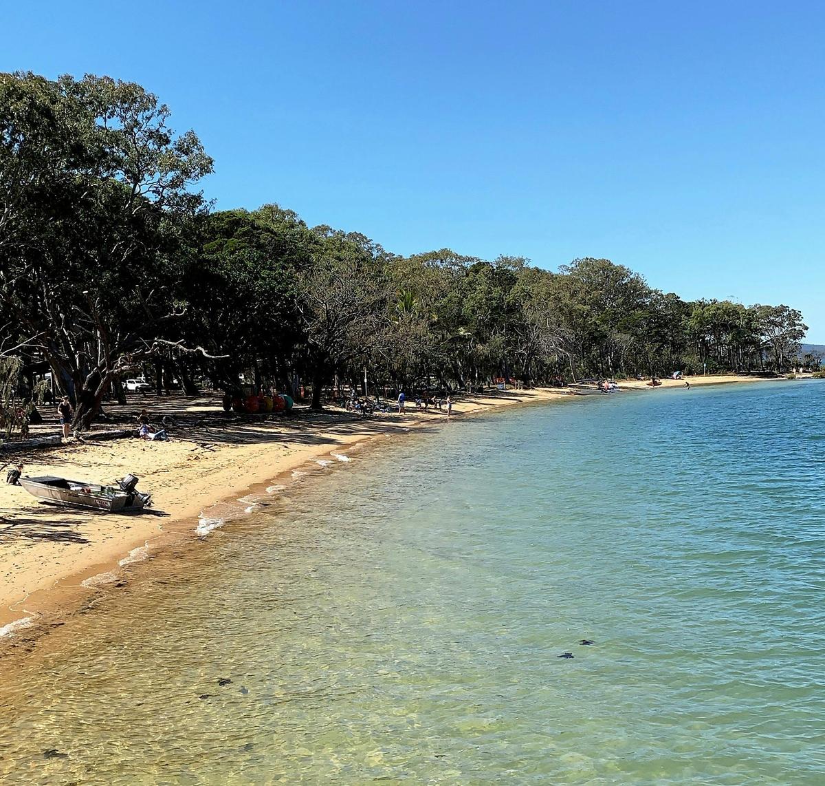 Beachfront Activities on Coochiemudlo Island, Redlands Coast QLD