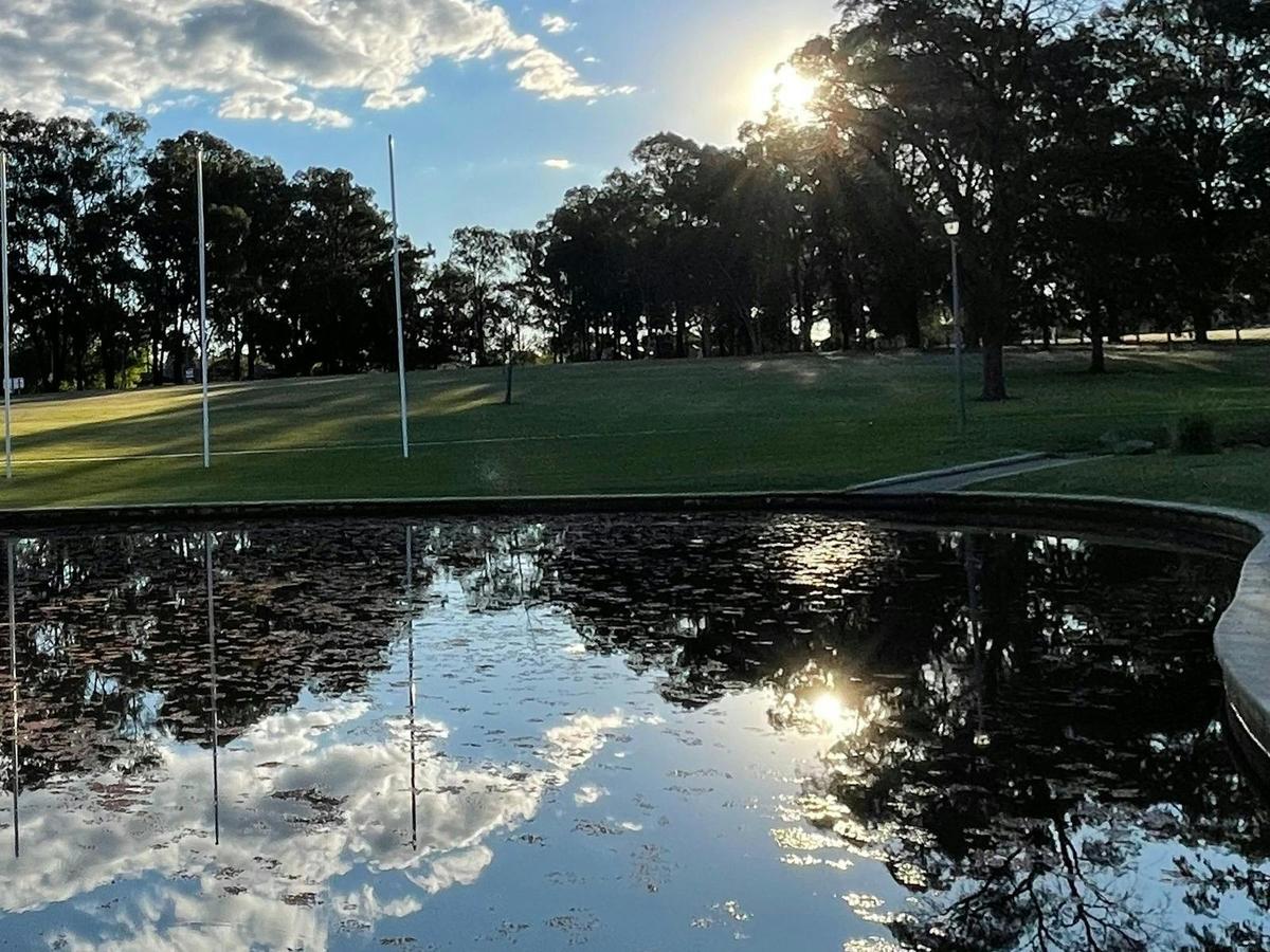 Looking towards oval