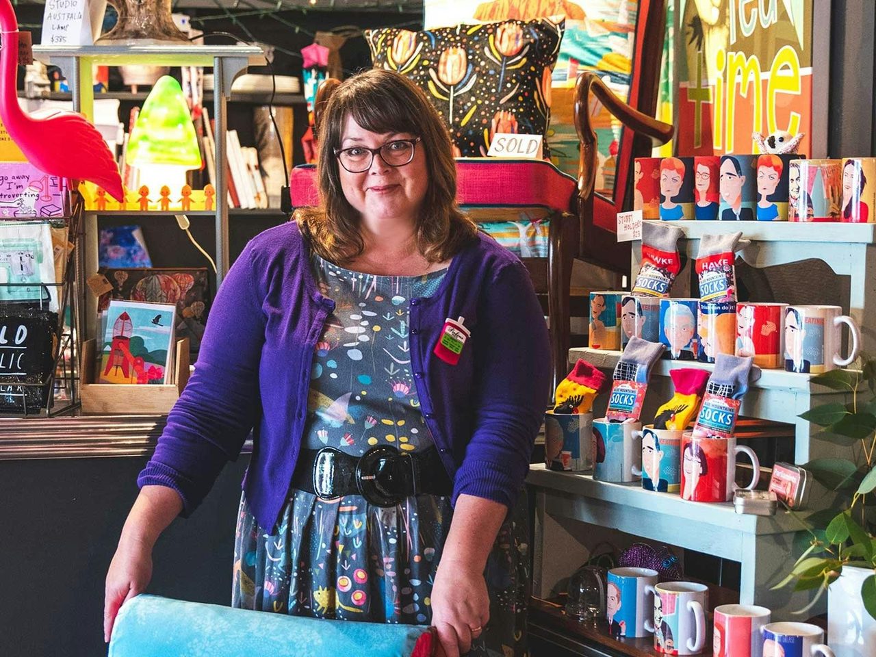 Armchairs, mugs and more at Mount Vic and Me