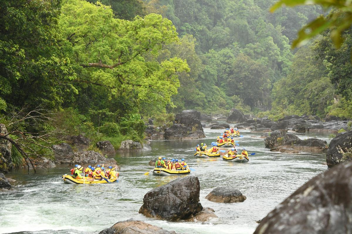 Tully River Rafting Full-Day White- Water Adventure